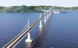 克羅地亞佩列沙茨大橋